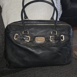 Michael Kors Black Leather Ladies Computer Bag