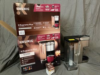 Lightly used KEURIG K-Supreme Plus smart single serve coffee maker
