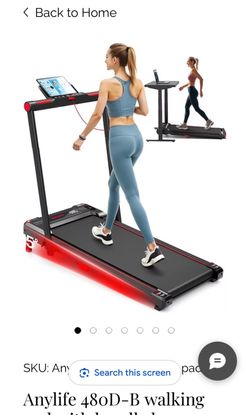 ANYLIFE Manual Incline treadmill