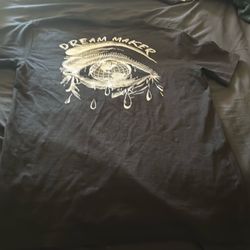 Polyester dream maker shirt with eye blank on back