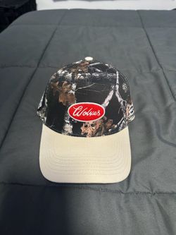 Darc Sport 5 Panel Hat Our Lane Woodland Camo / Cream