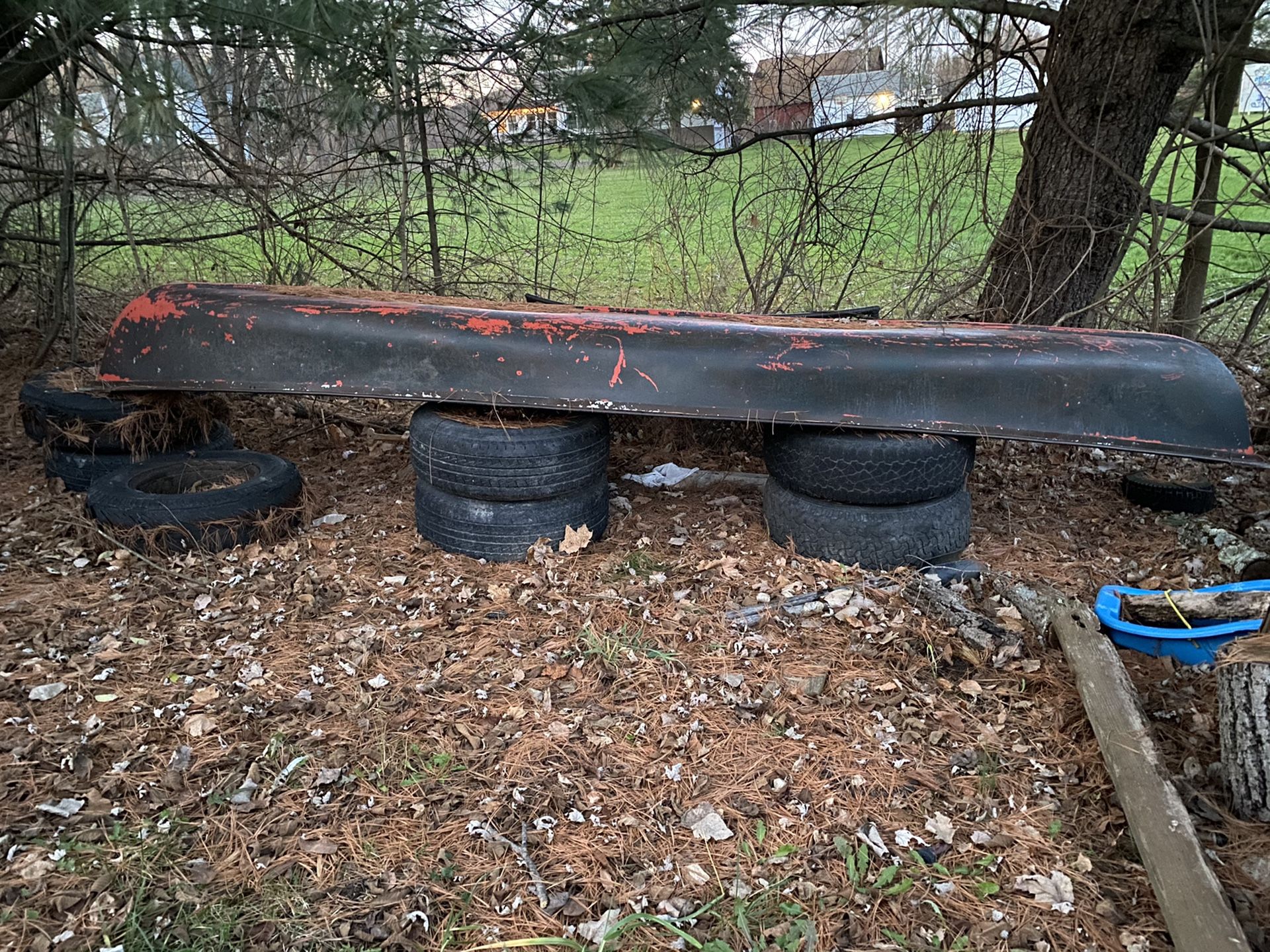 Coleman canoe