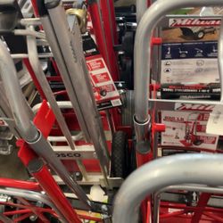 Milwaukee 3-in-1 Foldable Hand Truck, Red 