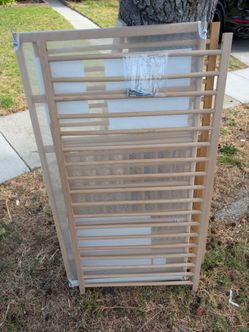 Ikea crib wood 90805