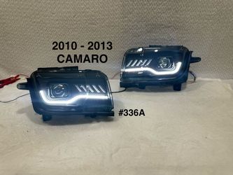 2010 To 2013 Chevrolet Camaro Projector Headlights w/ Switchback LED DRL