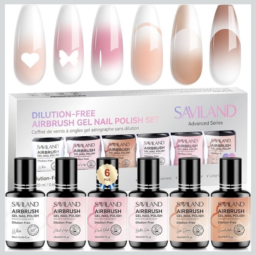 Airbrush Gel Nail Polish Kit