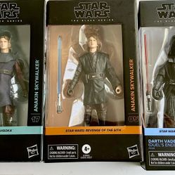 Star Wars The Black Series Anakin Skywalker / Darth Vader Bundle 