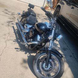 06 Yamaha 1100 midnight custom