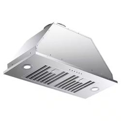 30 in. 900 CFM Convertible Insert Range Hood with 4-Speed Control,Low Noise,Long-Term Warranty,Lights in Stainless Steel