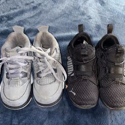 Toddler Jordan And Puma Shoes