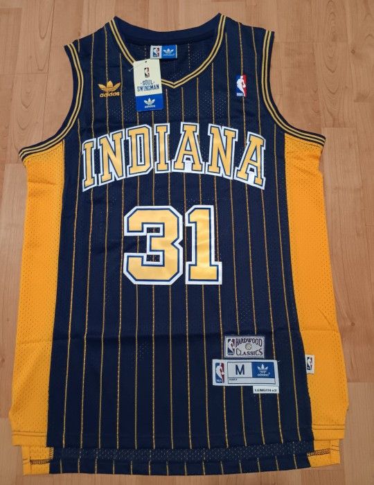Reggie Miller Indiana Pacers Pinstripes Jersey