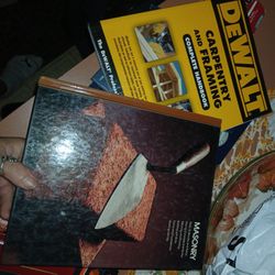 6 Hardcover Handy Man Books