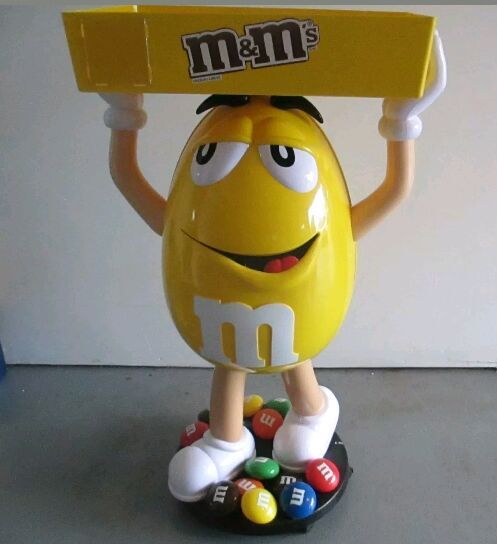 M&M DISPLAY NOT SOLD TO PUBLIC