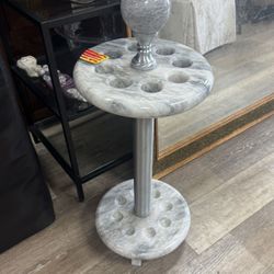 Vintage Marble Pool Stick Holder - Excellent Condition