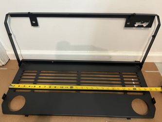 Drop Down Tailgate Table Storage Cargo Shelf  2018-21 Jeep Wrangler JL  & Gladiator JT 2 door 4 