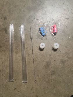 Set of 25 Reusable Drinking Straws
