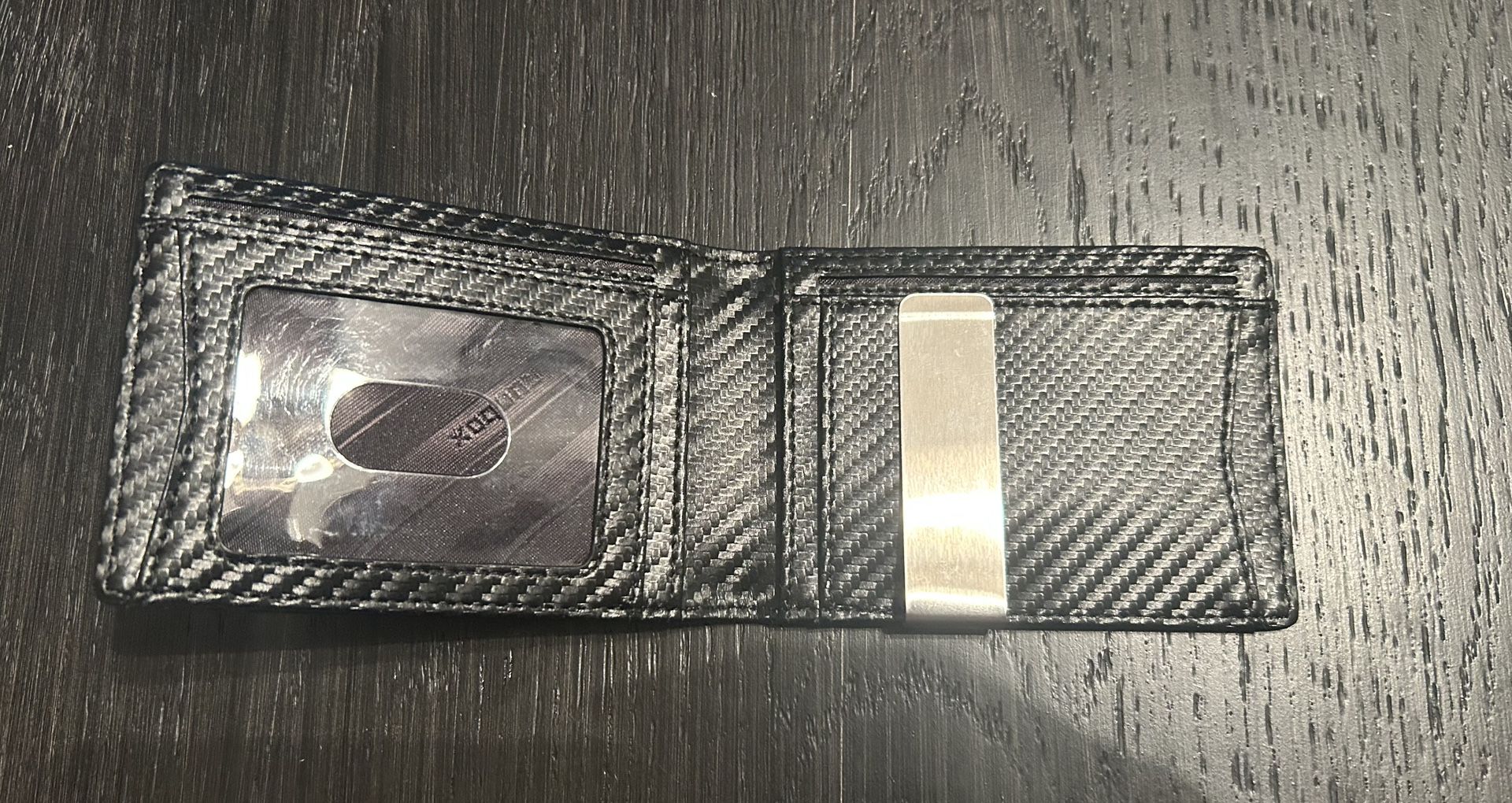 Men's black wallet new 