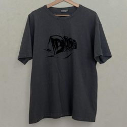Dior Grey Logo Tshirt Size M-L Washtag Missing