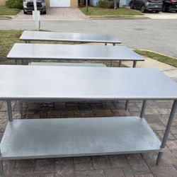 Advance Tabco ELAG-306  30" x 72"  16 Gauge Stainless Steel Work Table with Galvanized Undershelf 