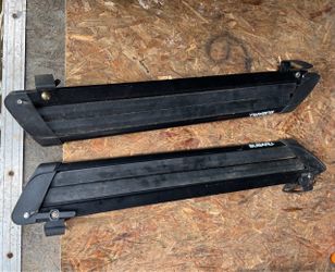 Ski Snowboard Top Roof Rack Carrier Cross Bar + Lock For Subaru Impreza WRX STI