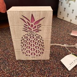 Light Up Pineapple Decor 