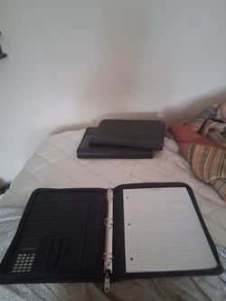 Black Professional Business Portfolio 