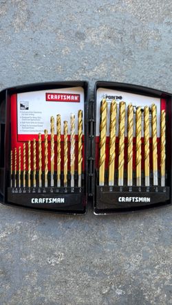 Craftsman drill bits complete set