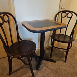Small Table With Two Chairs