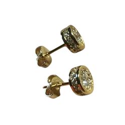 ESSIE ODILA 18K Gold Studs Earrings