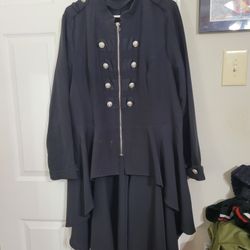 Black Jacket (Pirate-Cosplay) Size2XL