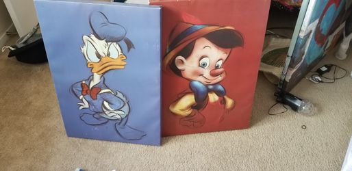 Authentic disney drawings