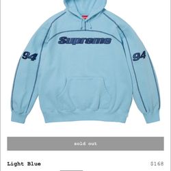 Supreme Overlock Hooded Sweatshirt 
