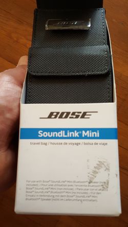 Bose travel bag
