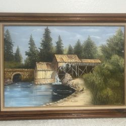 Nice Country Side Painting