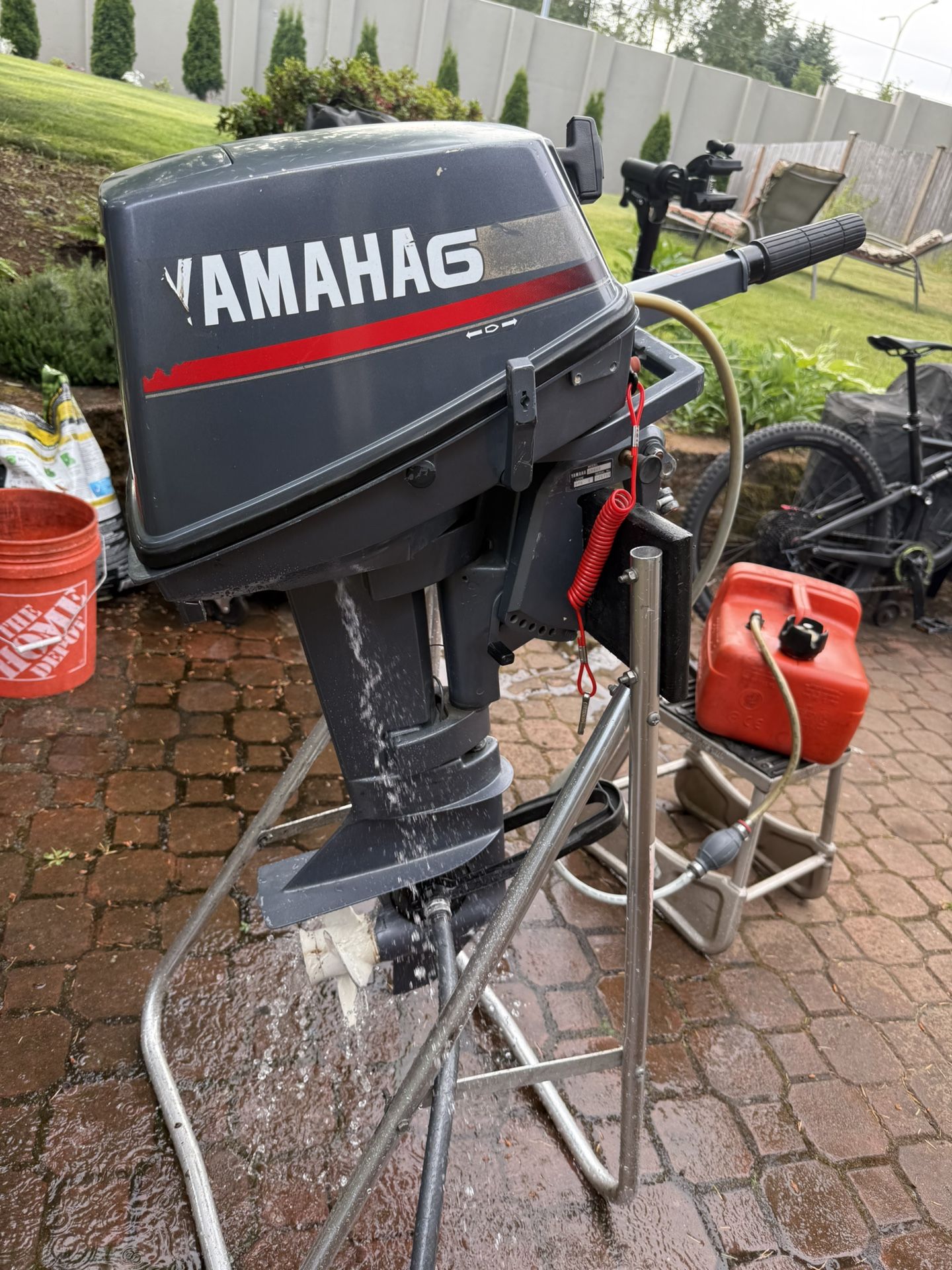 8hp Yamaha Outboard Motor 2stroke Short Shaft