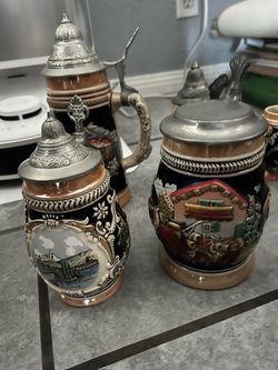 Older German steins take all