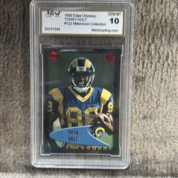 1999 edge odyssey Torry Holt football card