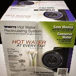 WATTS 500800 Hot Water Recirculating System With Built-In Timer