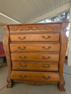 Real Wood Dresser and Nightstand