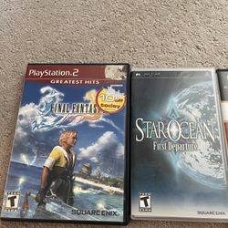 Final Fantasy X, Star Ocean First Departure and Second Evolution (PS2, PSP)