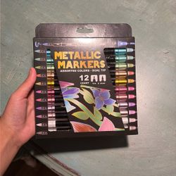 Brand New Metallic Markers 