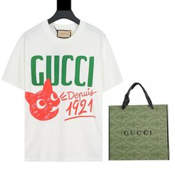 Gucci Cat Tee Oversized With Box