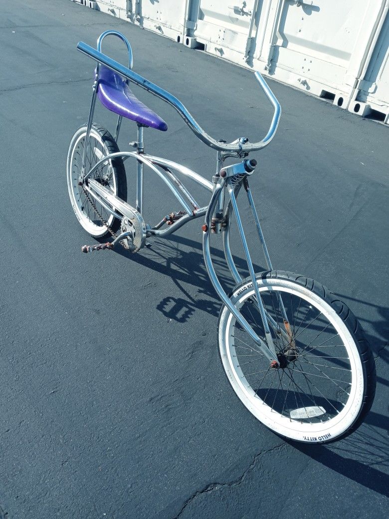 Chrome Lowrider Bike