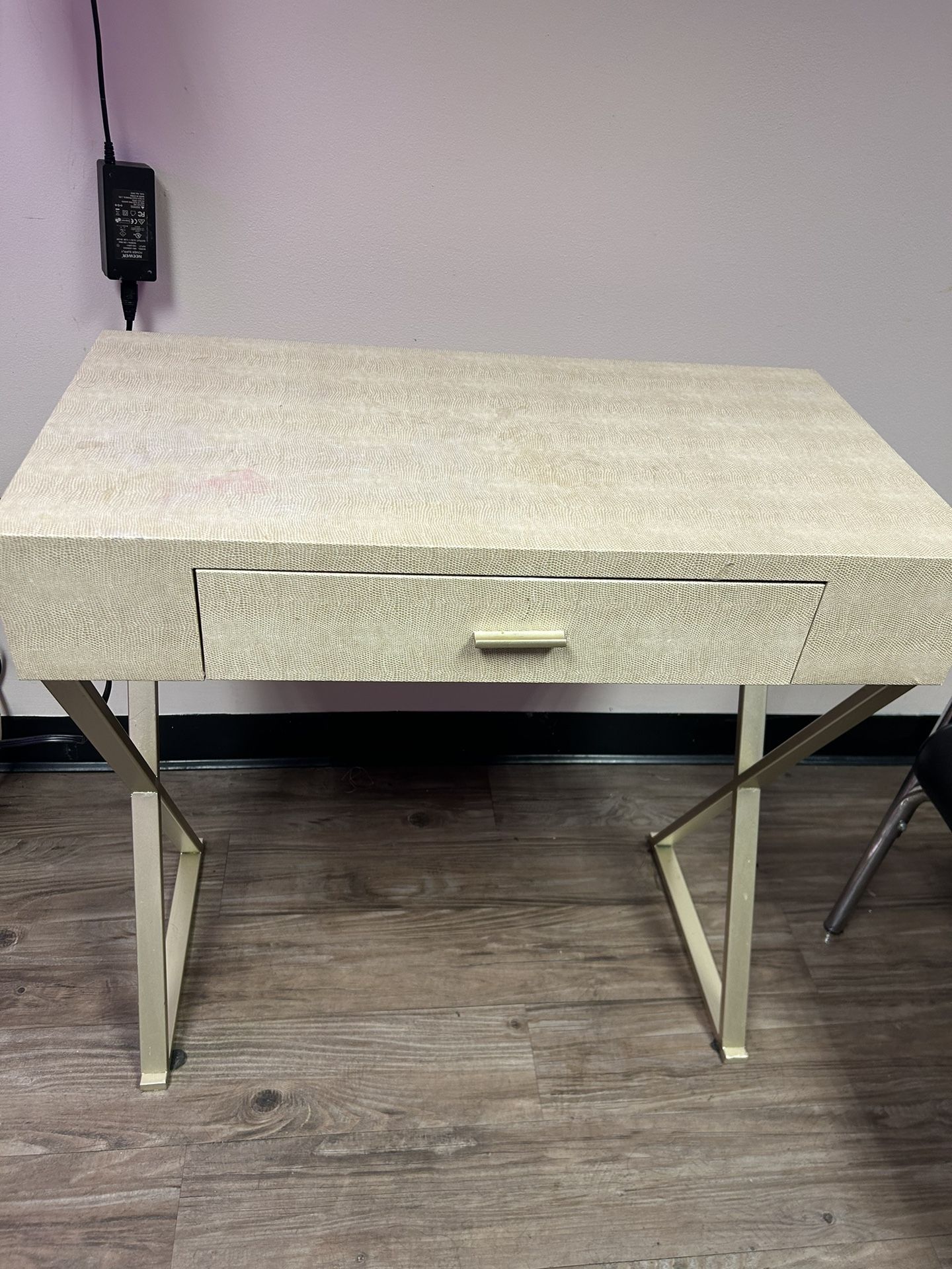 Console Table Gold Glam Modern Desk