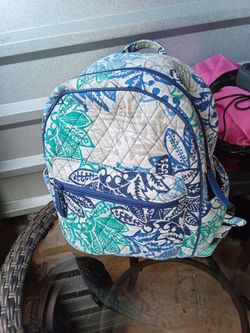 Vera Bradley Quilted Floral Backpack