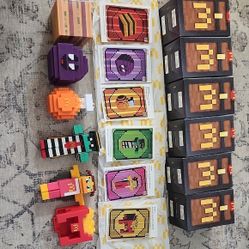 2025 Minecraft Mcdonalds Complete Set With Unused Code (Grimace Egg Rare)