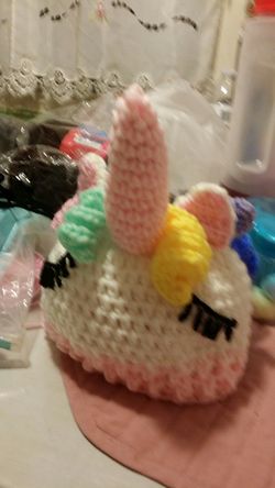 Unicorn hat for baby's