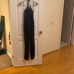 Navy Jumpsuit