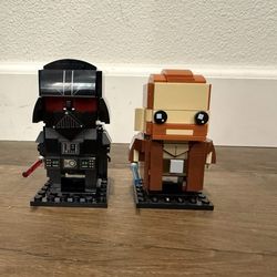LEGO Brickheadz Obi Wan-Kenobi and Darth Vader-40547