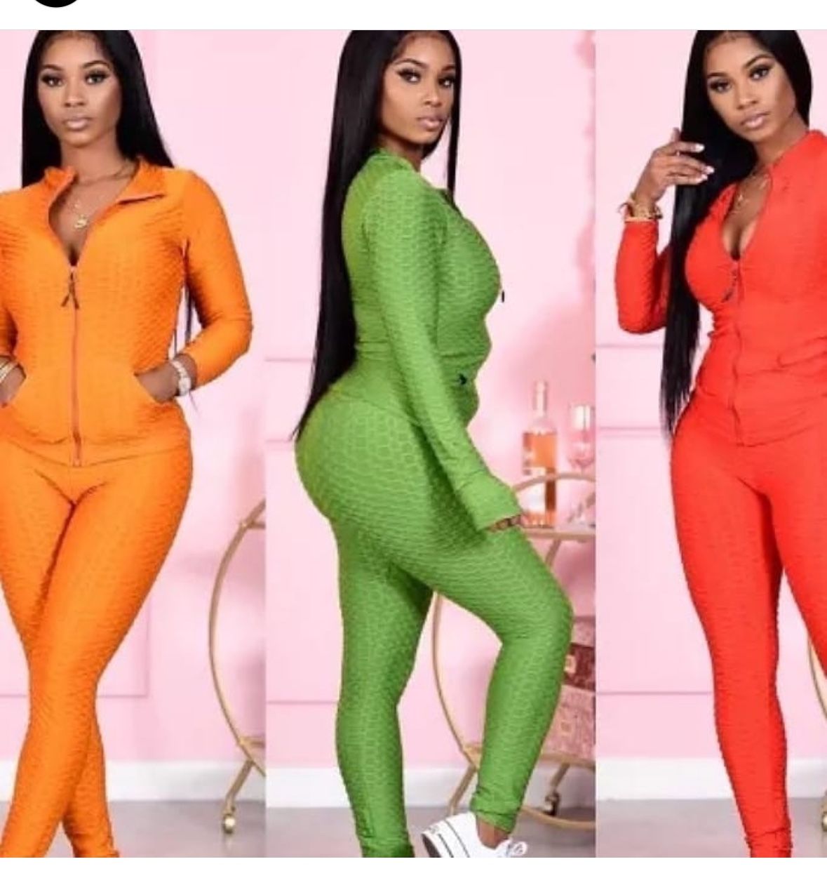 Skinny 3 Piece High Waist Set